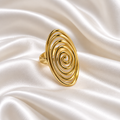 Spiral Ring-gold