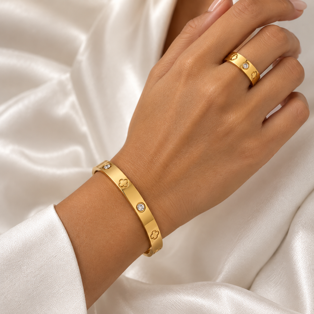 Ámeli set- Bracelet+ring
