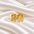 Zinnia Ring- Gold